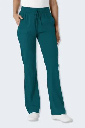 5251 LaserClinics WonderWink Boundless Women's Bootcut Scrub Pant Caribbean