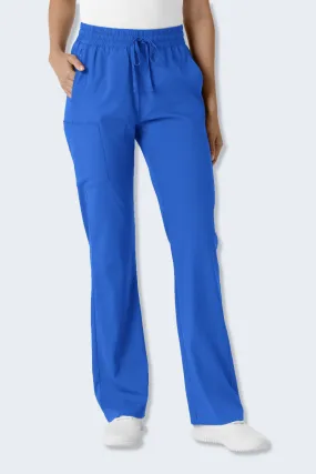 5251 LaserClinics WonderWink Boundless Women's Bootcut Scrub Pant Royal