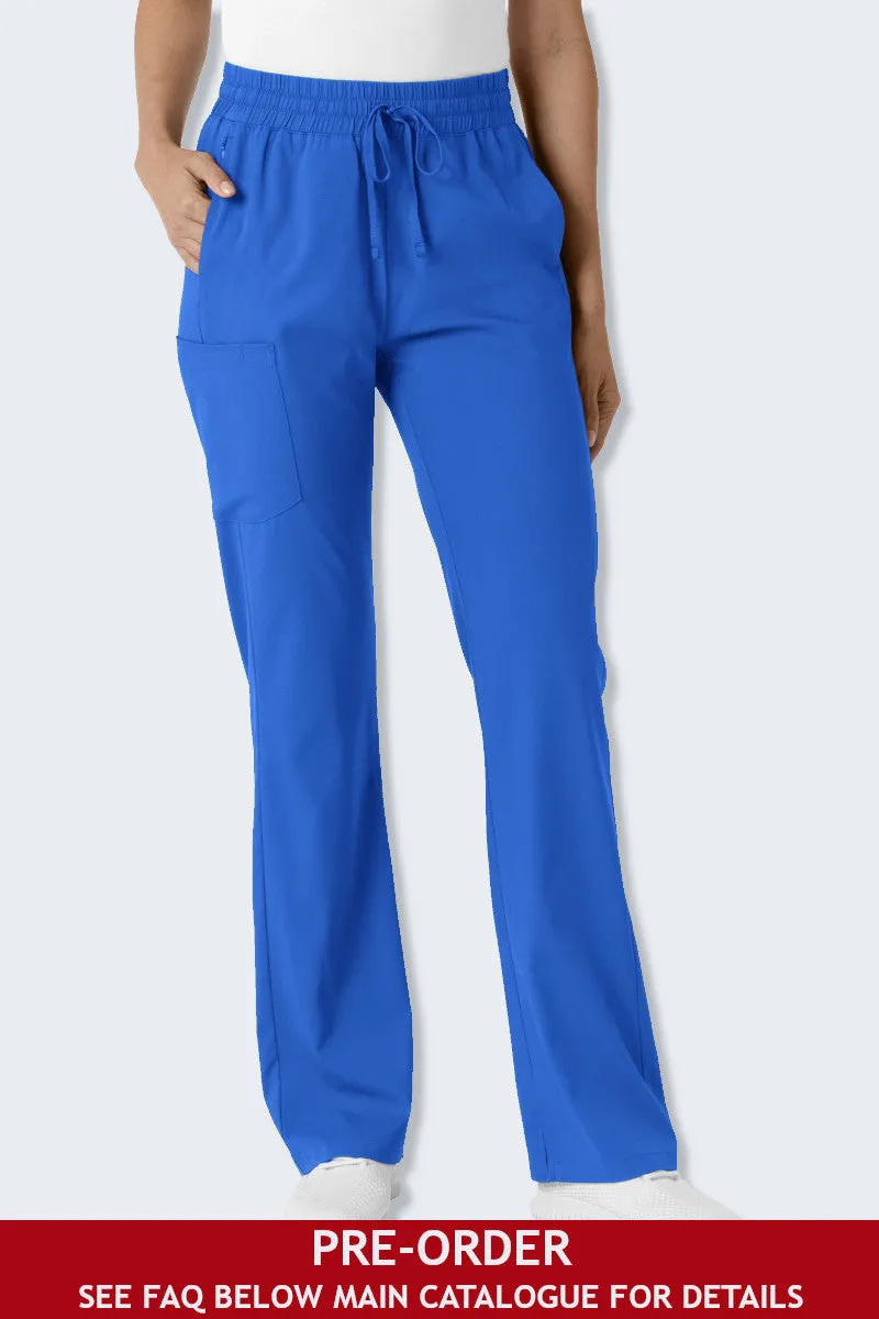 5251 LaserClinics WonderWink Boundless Women's Bootcut Scrub Pant Royal