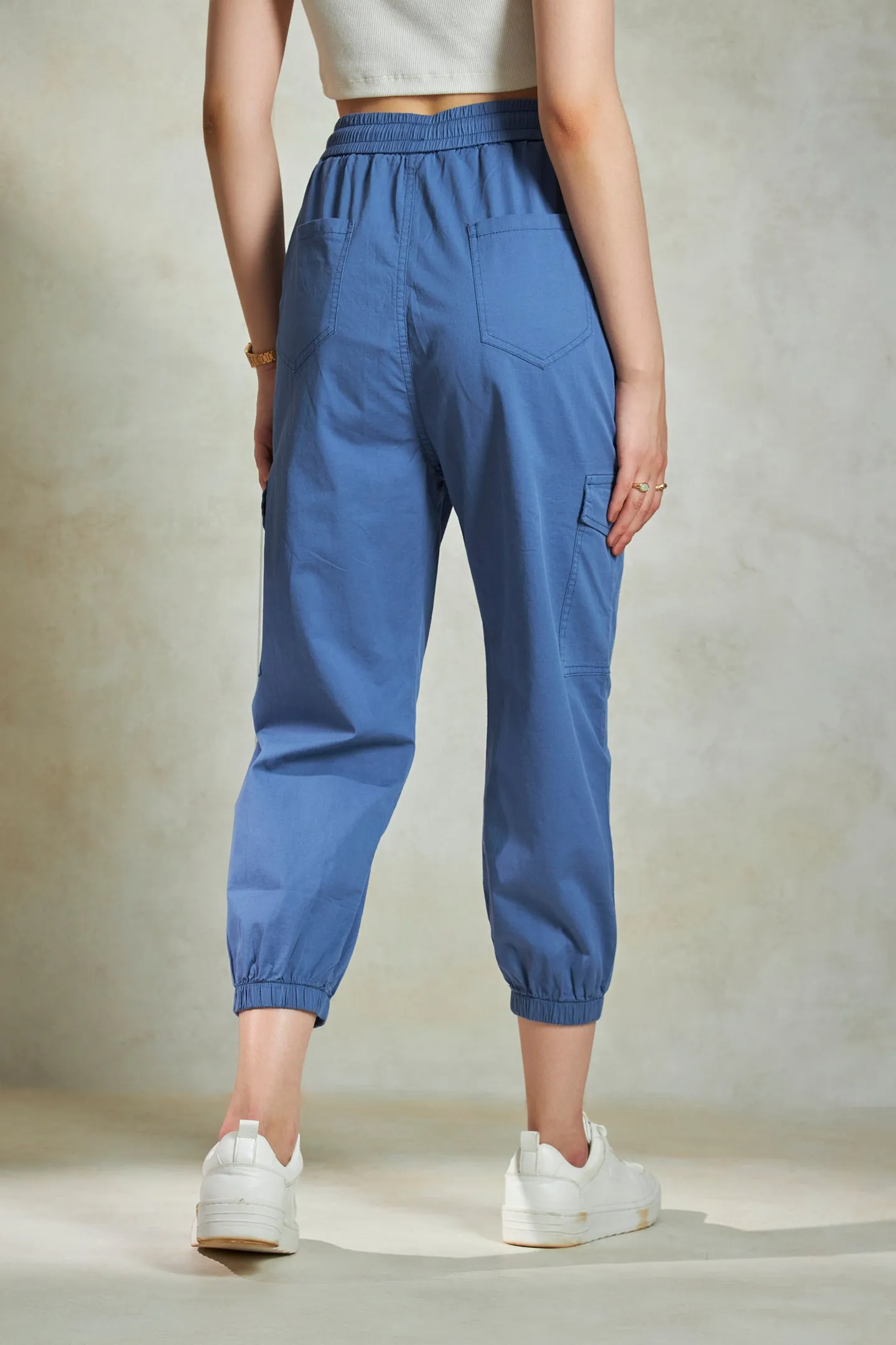 Addy|Cotton Lycra Cargo Pants