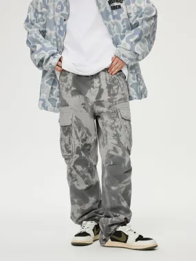 Aelfric Eden Graffiti Multi Pocket Cargo Pants