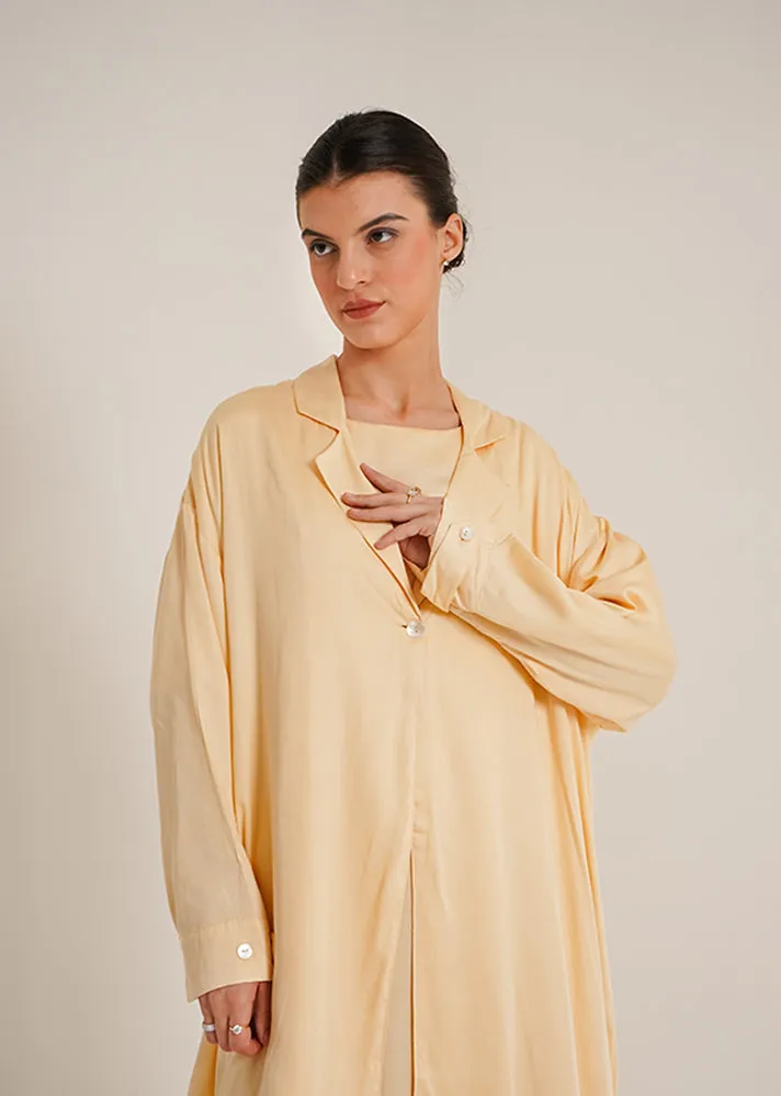 Amal  Butter Abaya &Laila  Butter Slip