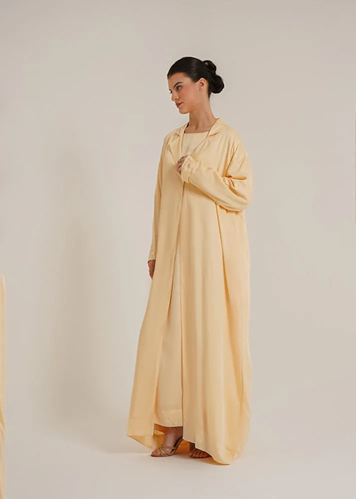 Amal  Butter Abaya &Laila  Butter Slip