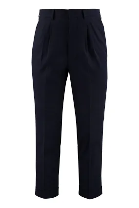 AMI Tapered Chino Trousers