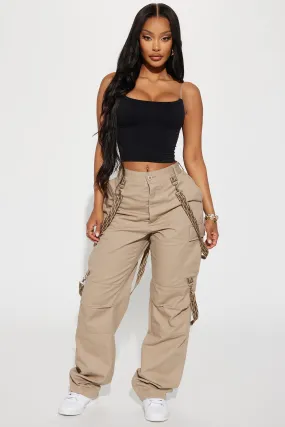 Analise Cargo Pant - Khaki