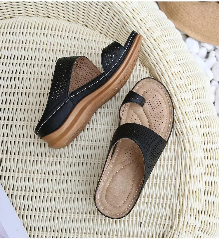 Arch Support Flip Flops Orthopedic Sandals for Women