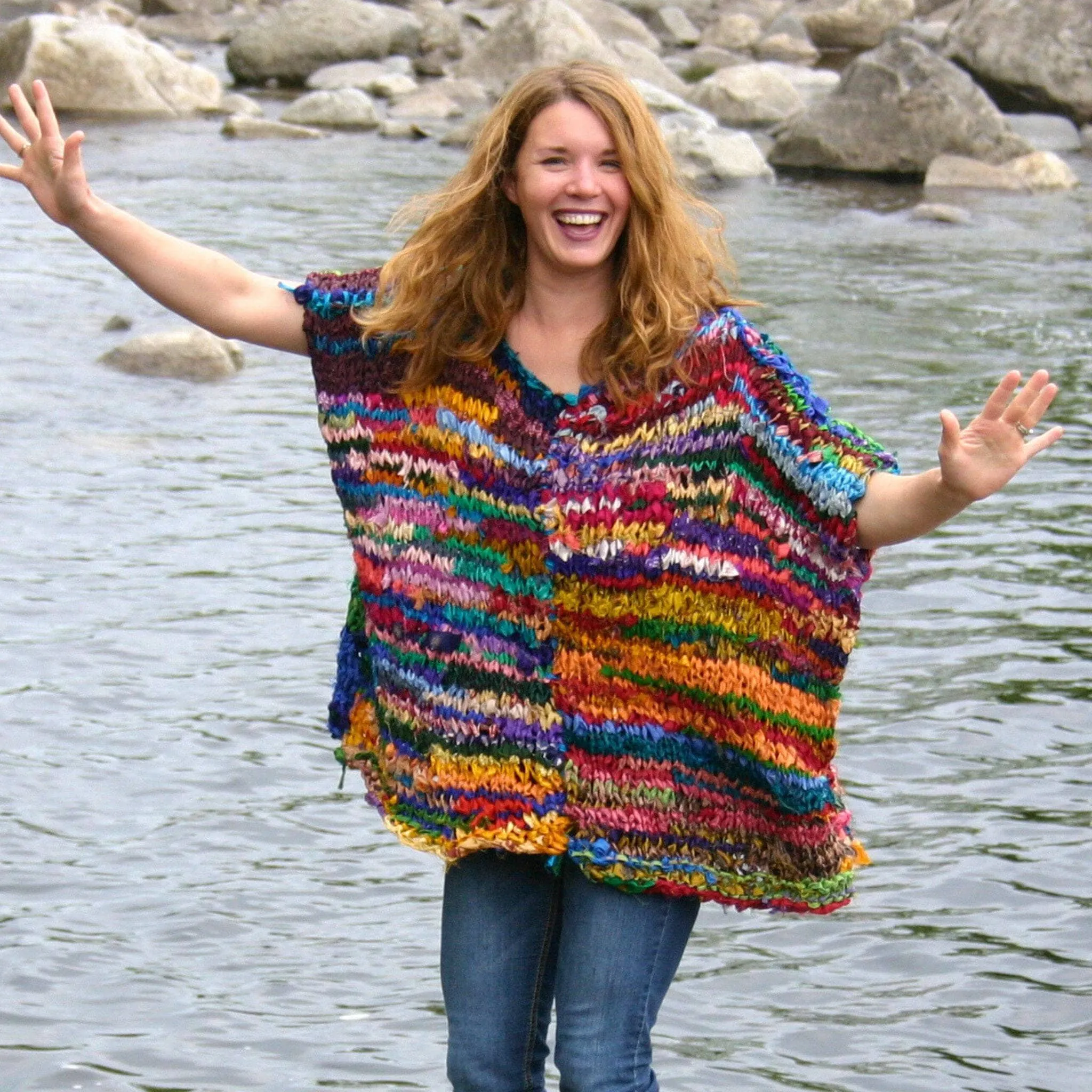 Artfully Yours Poncho Knit Pattern