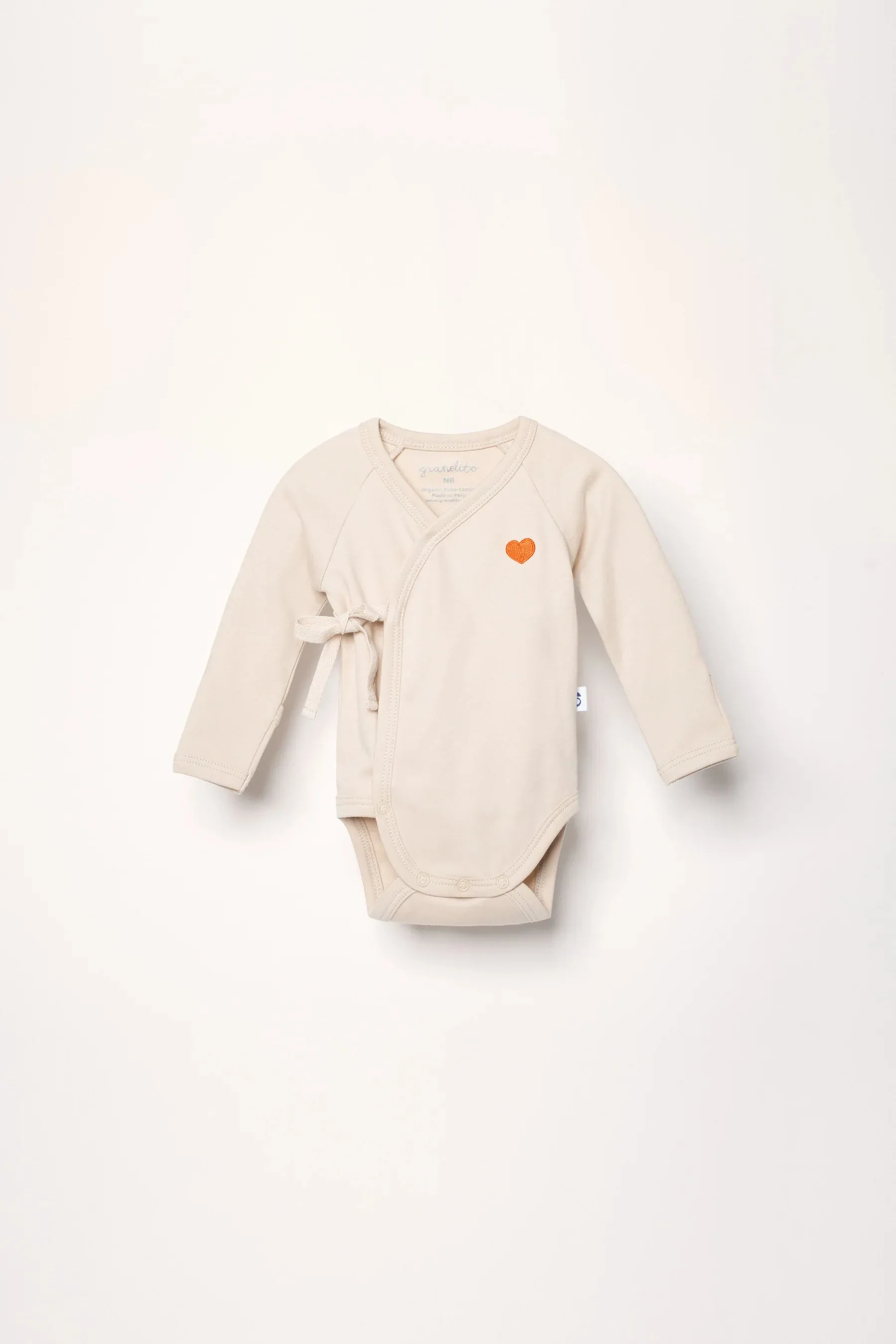 Baby's Heart Wrap Body Beige