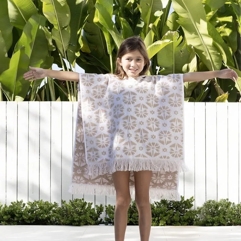 Bambury Flora Pebble Kids Poncho