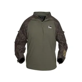 Banded 1/4 Zip Utility Shirt