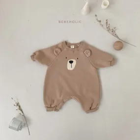 Bebe Bear Jumpsuit (Beige)