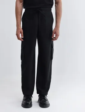 BLACK JOG CARGO PANT