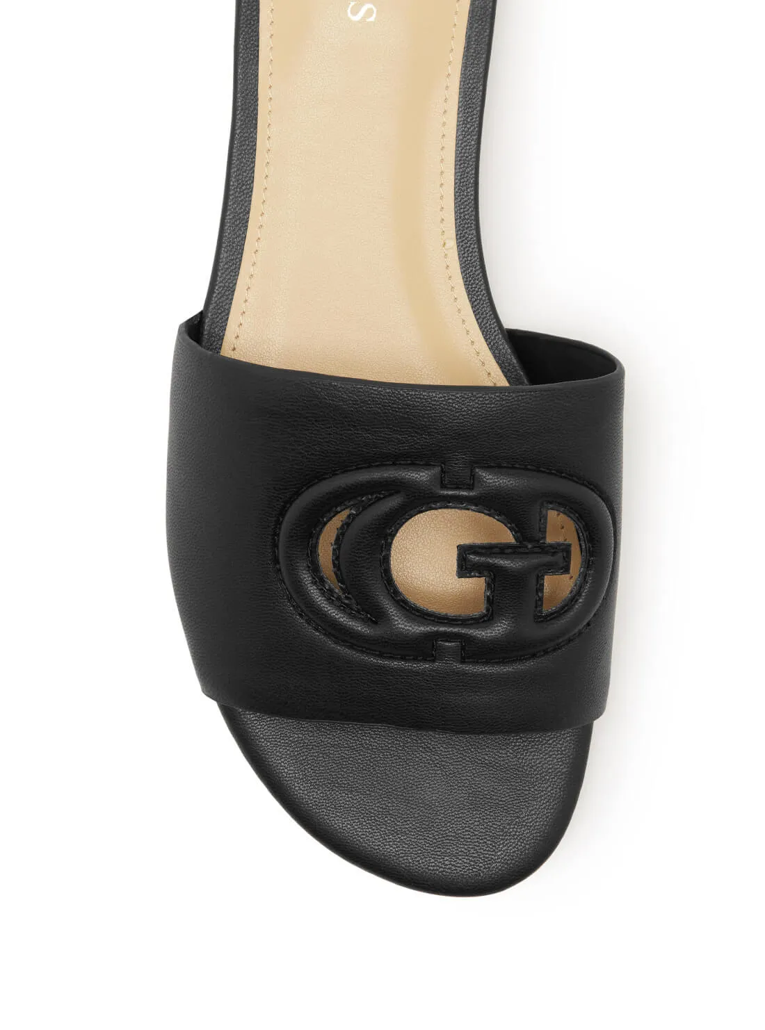 Black Tashia Cutout Logo Slides