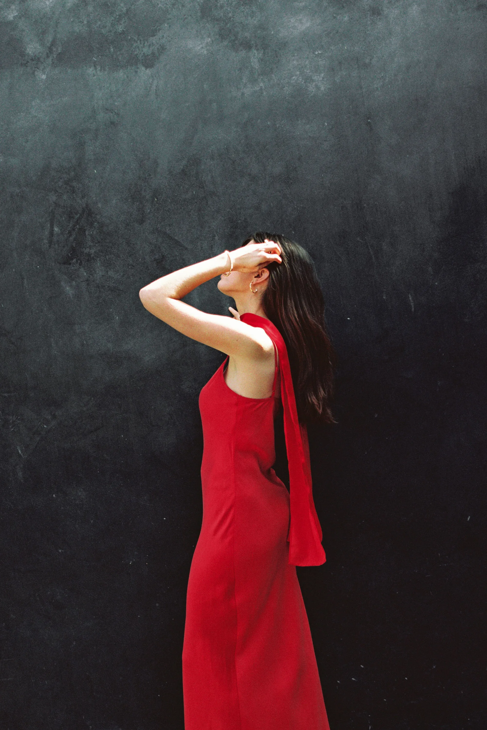 Bonnie Dress in Red