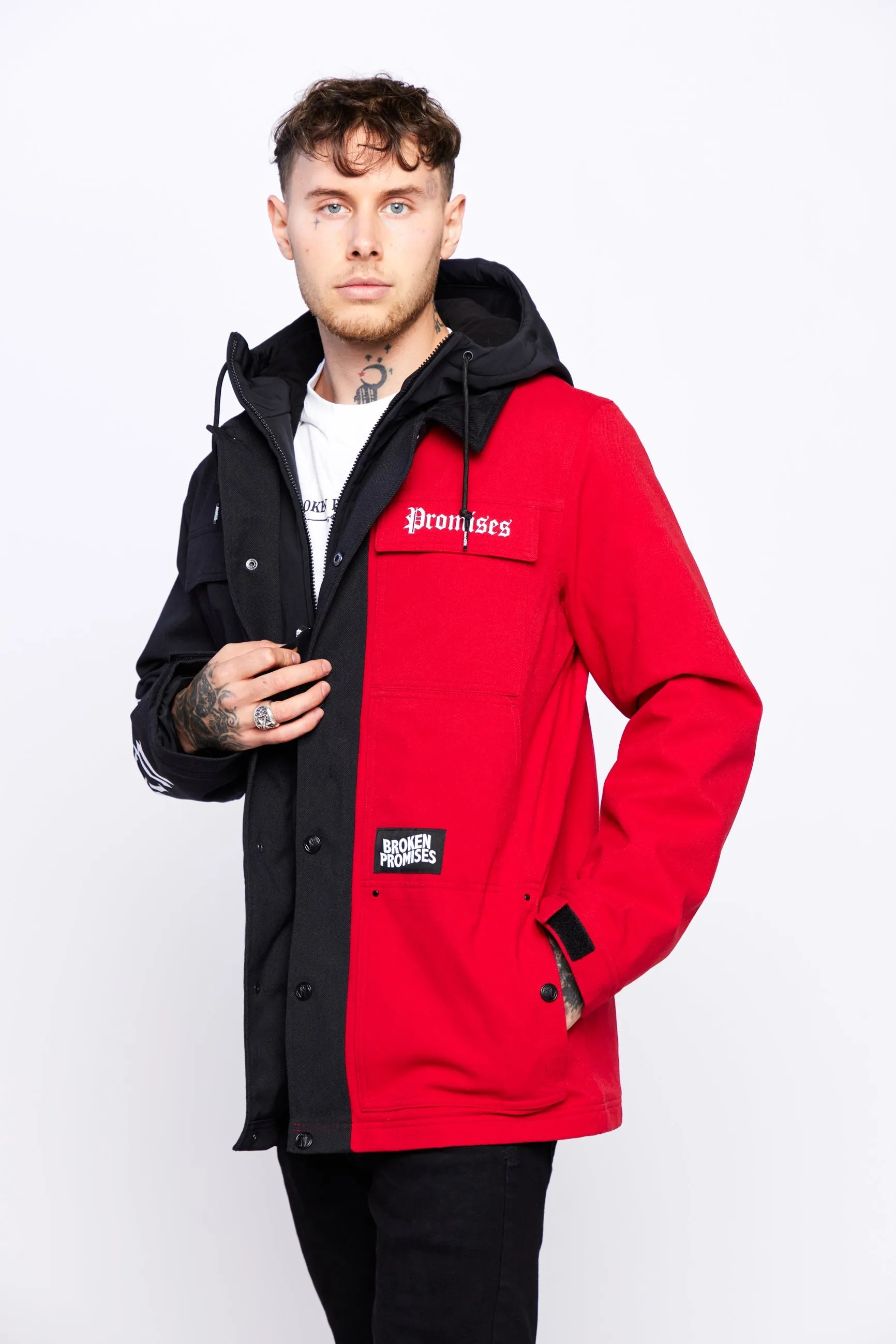 Bred Snow Jacket Black/Red