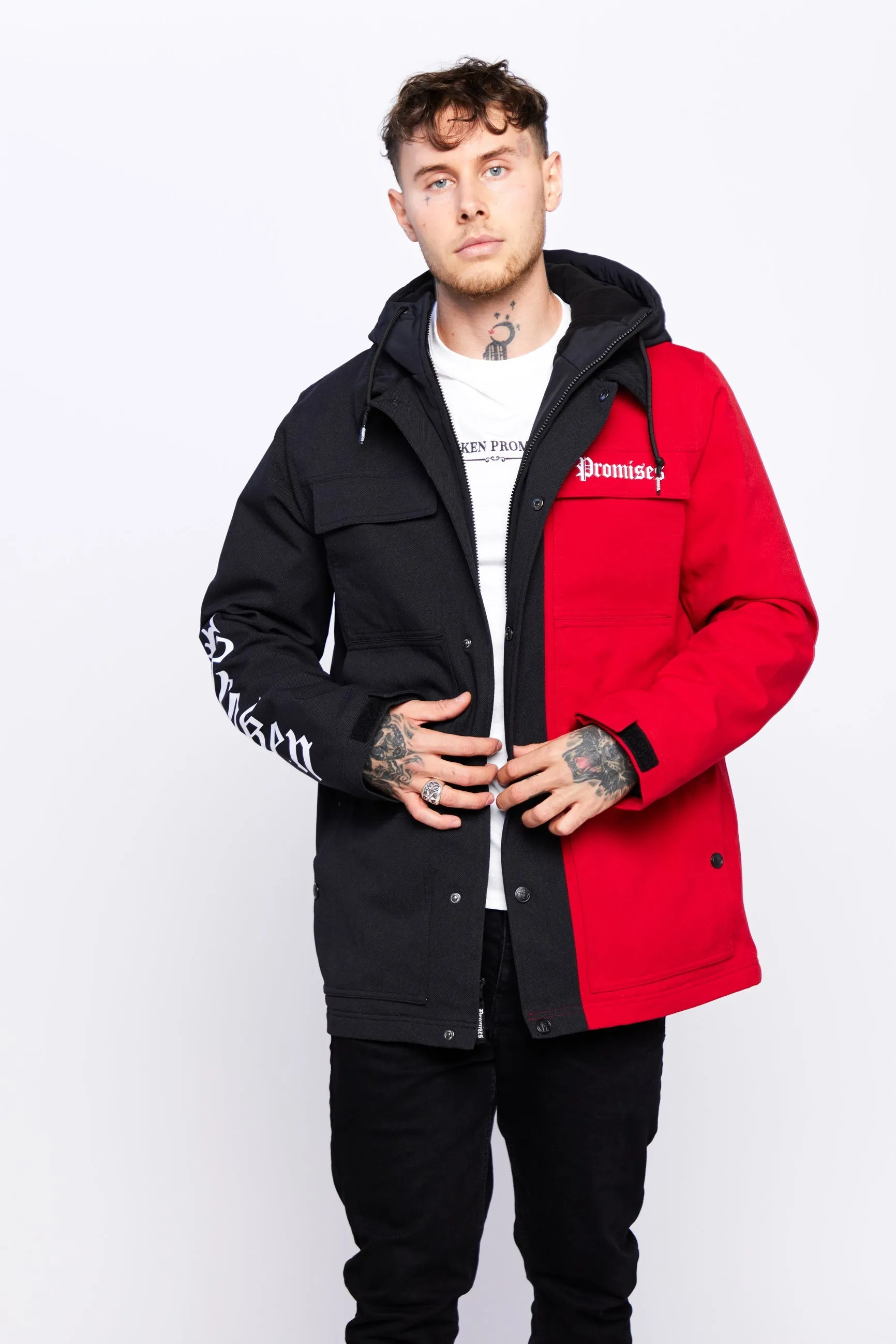 Bred Snow Jacket Black/Red