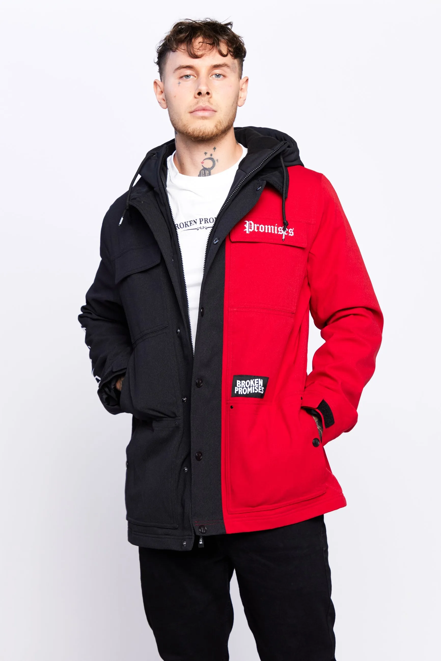 Bred Snow Jacket Black/Red