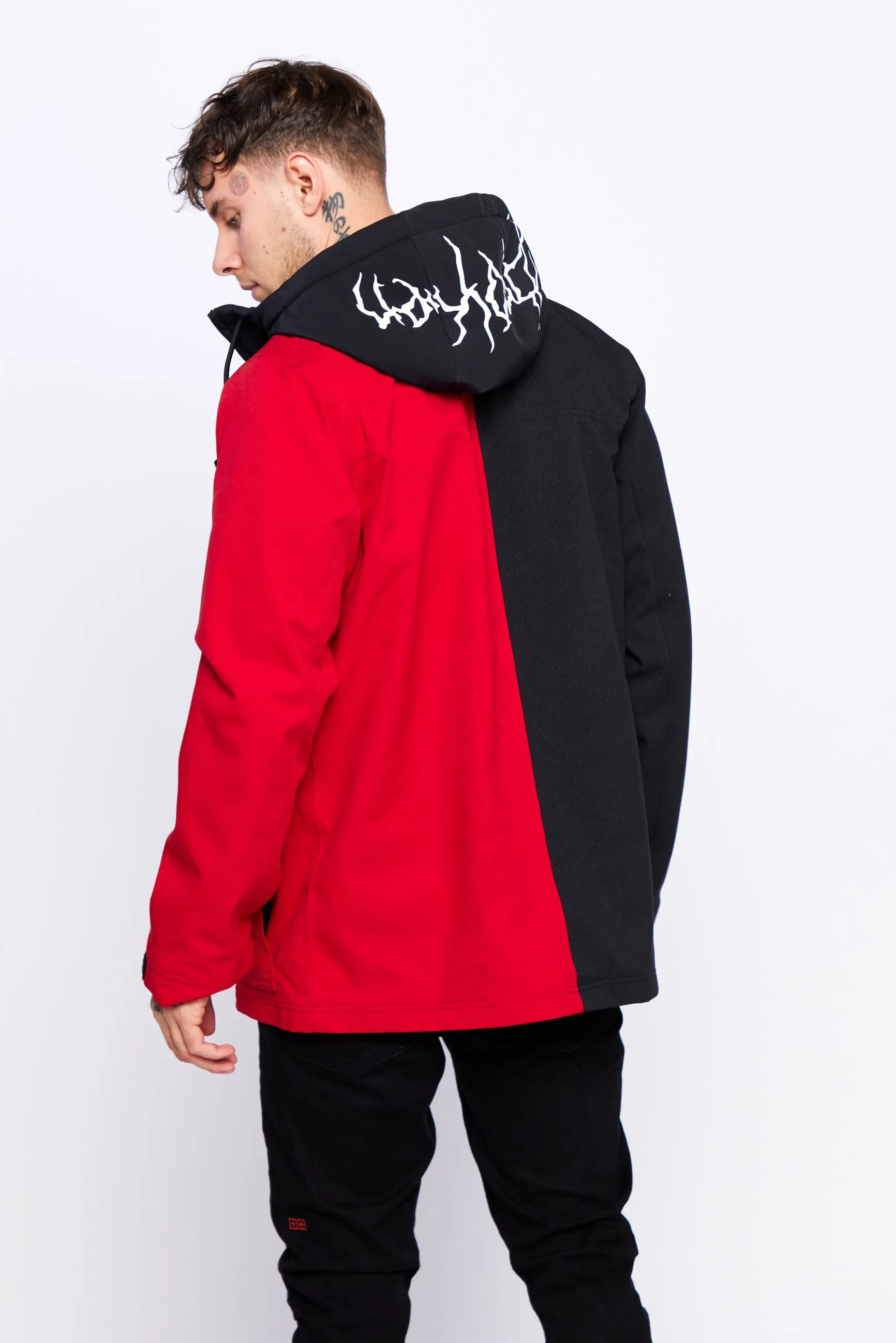 Bred Snow Jacket Black/Red