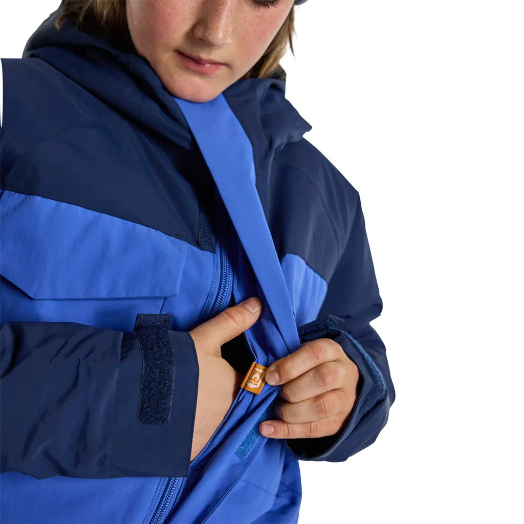 Burton 2024 Boys Covert 2.0 Jacket - Dress Blue/Amparo Blue