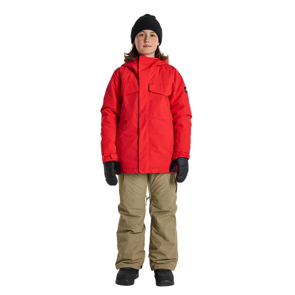 Burton 2024 Boys Covert 2.0 Jacket - Tomato