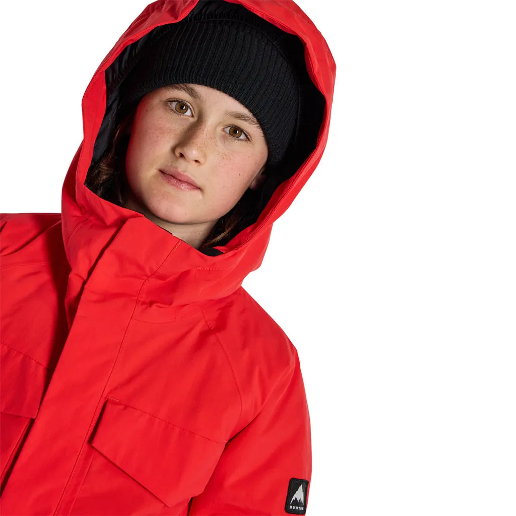 Burton 2024 Boys Covert 2.0 Jacket - Tomato