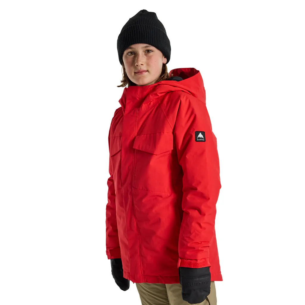 Burton 2024 Boys Covert 2.0 Jacket - Tomato