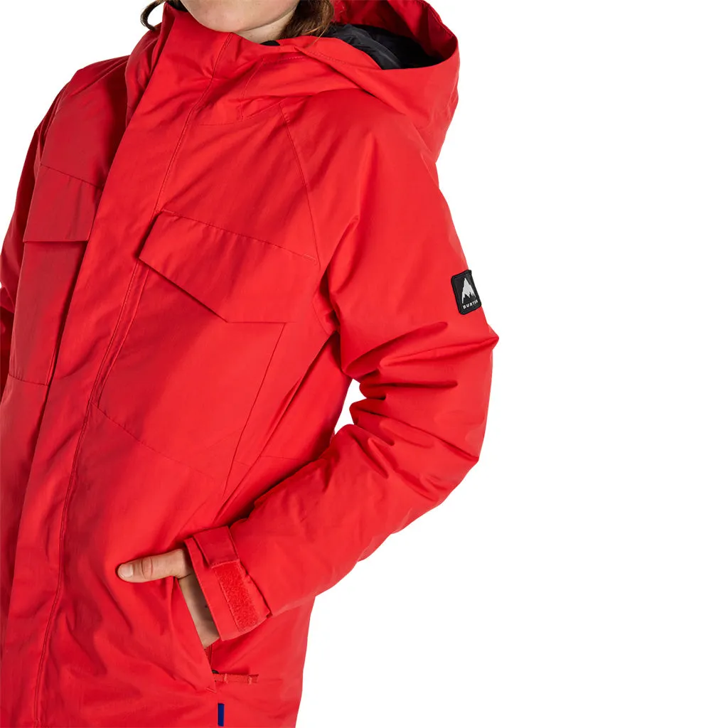 Burton 2024 Boys Covert 2.0 Jacket - Tomato