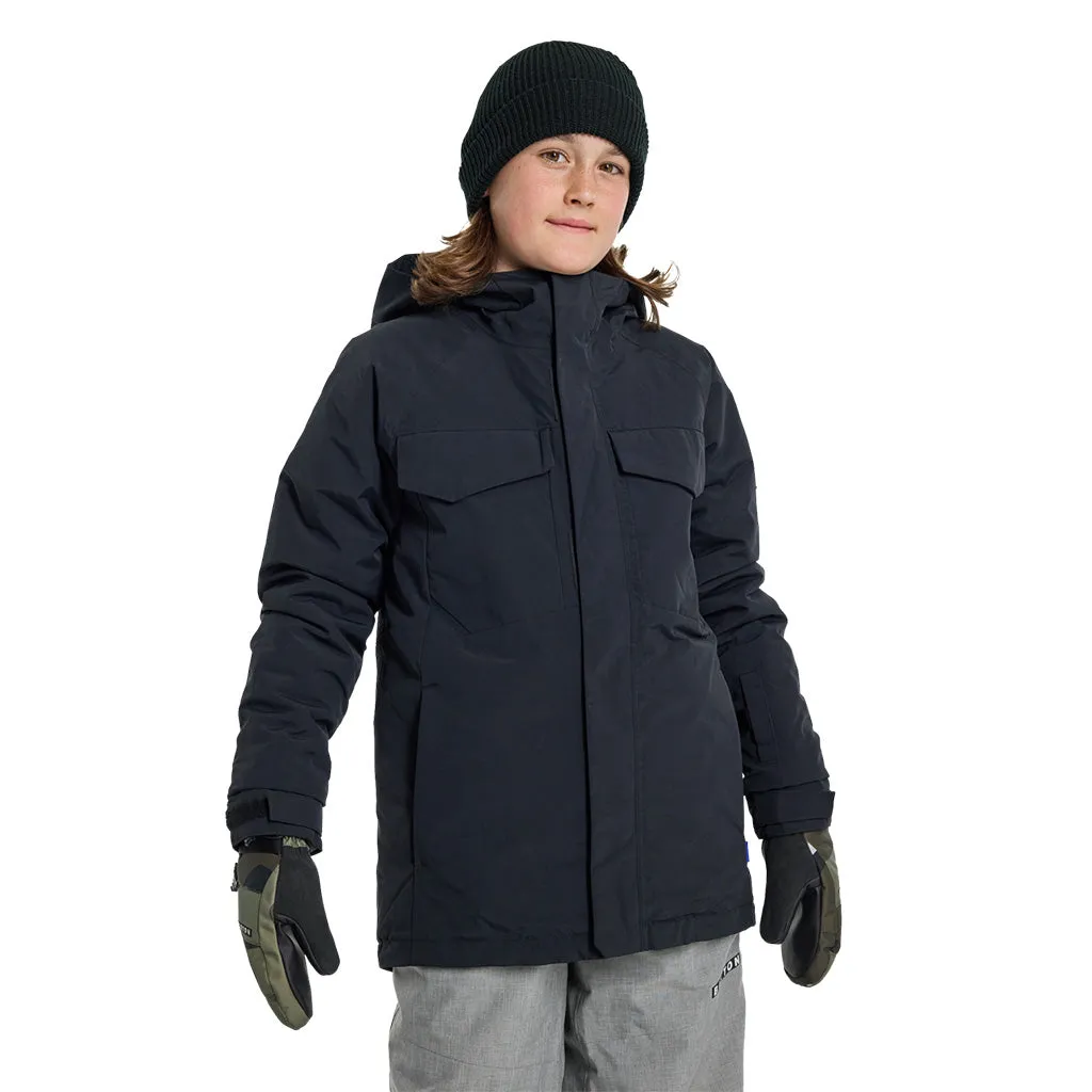 Burton 2024 Boys Covert 2.0 Jacket - True Black