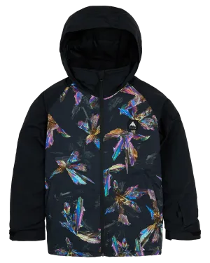 Burton Kids' Hart 2L Snow Jacket - True Black Crystals