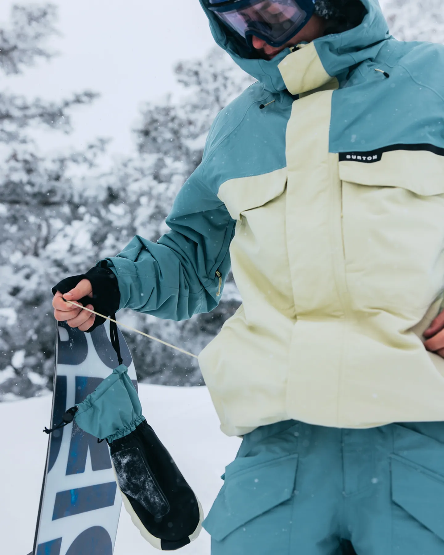 Burton Men's Covert 2.0 Snow Jacket - Rock Lichen/Mushroom