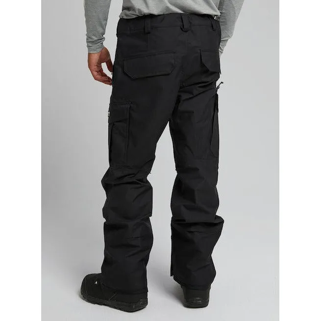 Burton Mens Tall Long Cargo Snowboard Pant-True Black