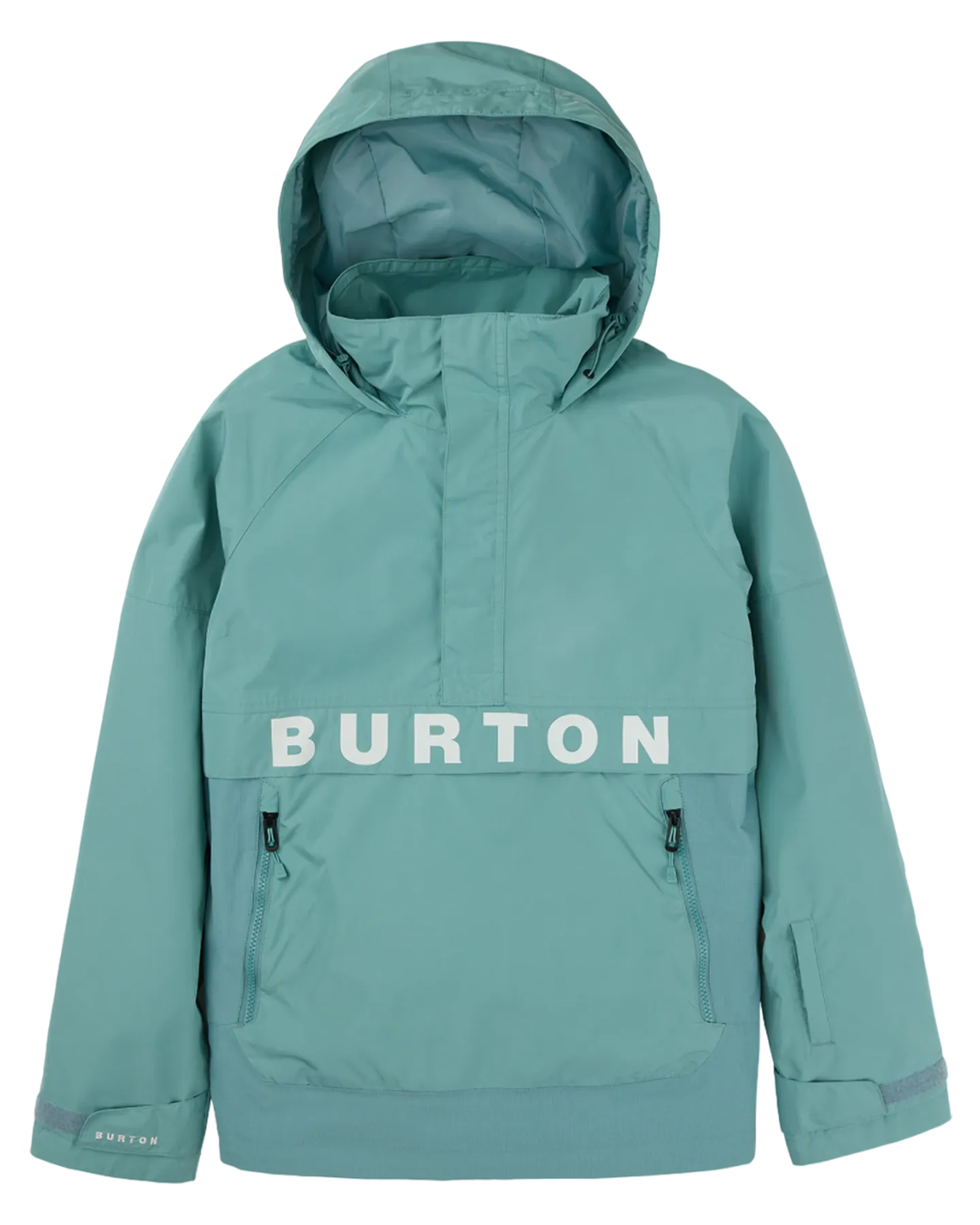 Burton Women's Frostner 2L Anorak Snow Jacket - Rock Lichen/Stout White