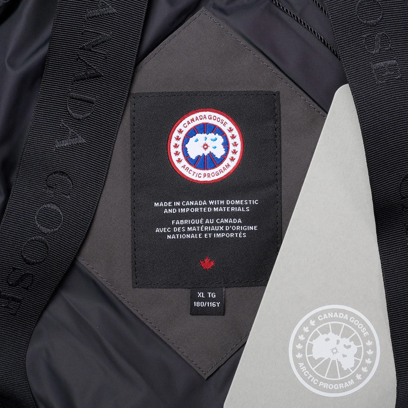 CANADA GOOSE MacMillan 2080M Graphite Down Parka Jacket Coat