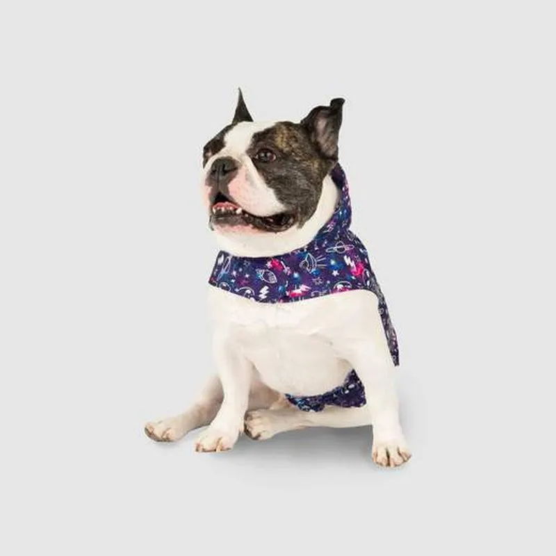 Canada Pooch Pick Me Rain Poncho Glow in the Dark