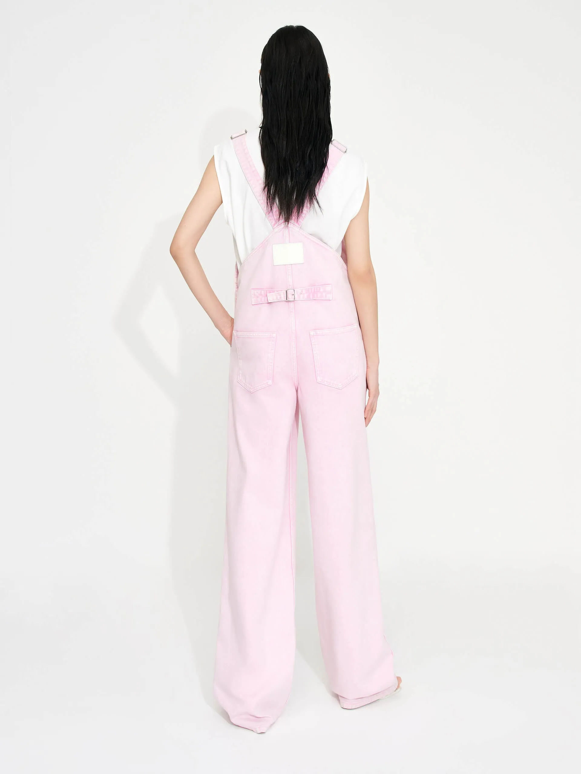 Cargo Denim Jumpsuit