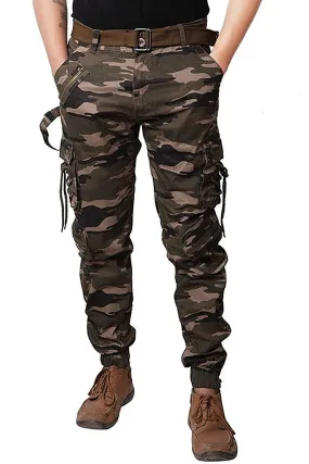 Cargo Sports Men's Women's Cotton Military Printed Cargo Pant - Size 32