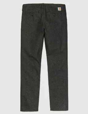 Carhartt Club Pant Trousers (Wool Mix) - Black