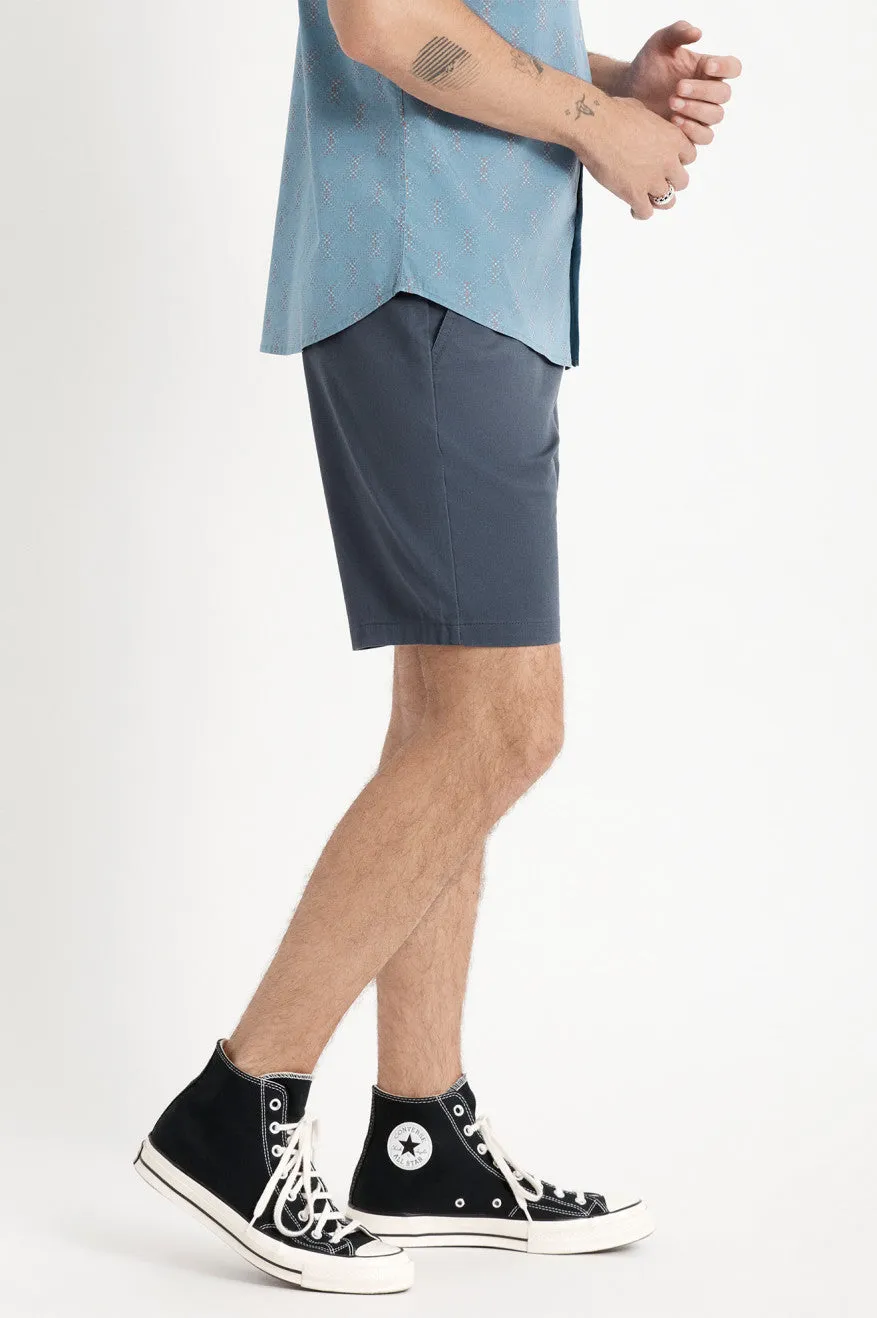 Choice Chino Short - Steel Blue