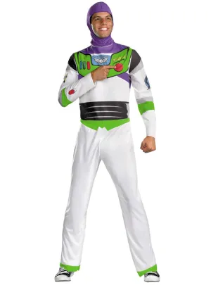 Classic Buzz Lightyear Plus Size Mens Toy Story Costume