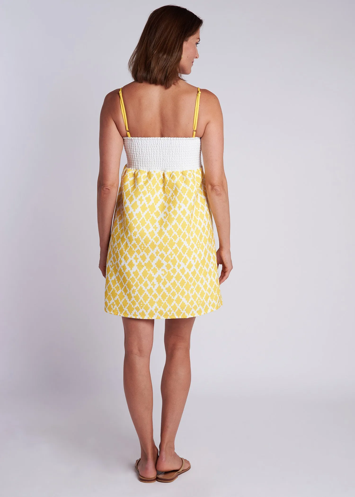 Clove Dress - Onyx Yellow