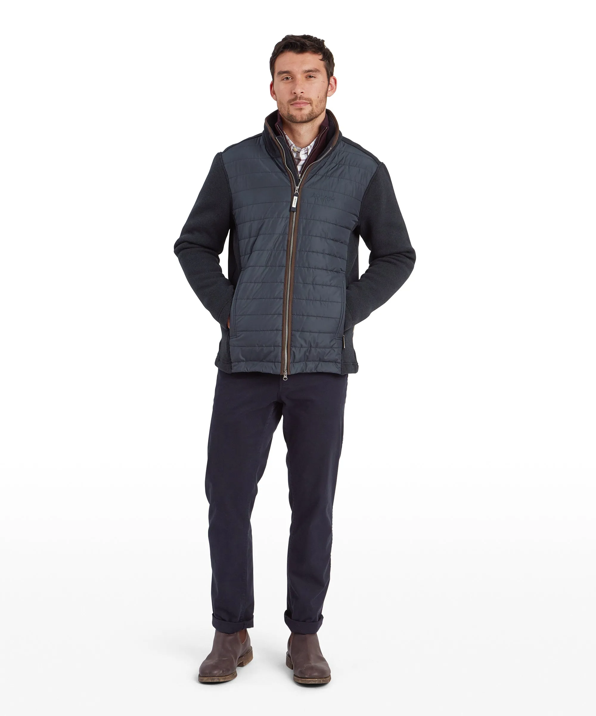 Cottesmore Hybrid Jacket - Petrol Blue