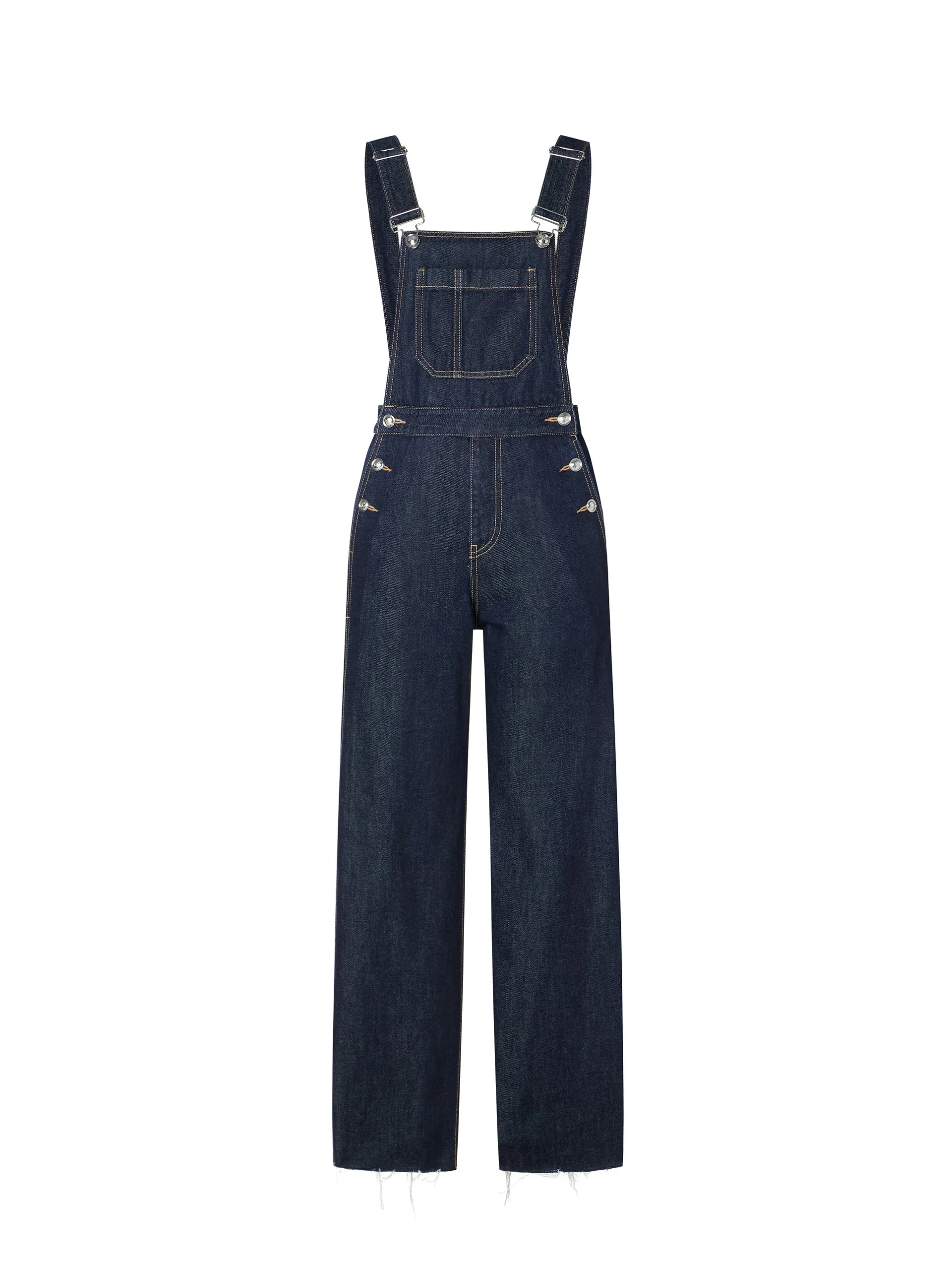 Cotton Denim Overalls jumpsuit