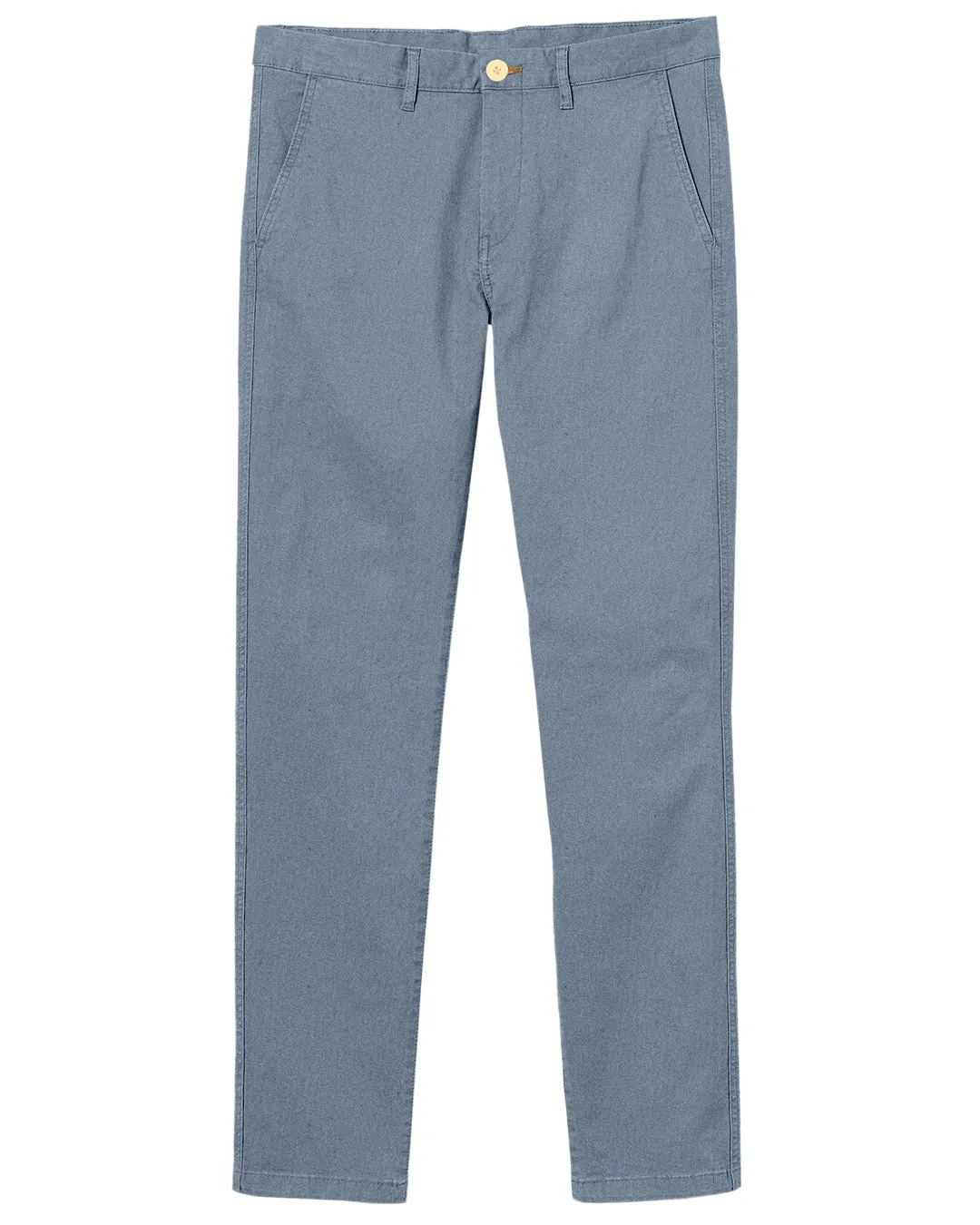 Cotton: Pigeon Blue Twill Chino