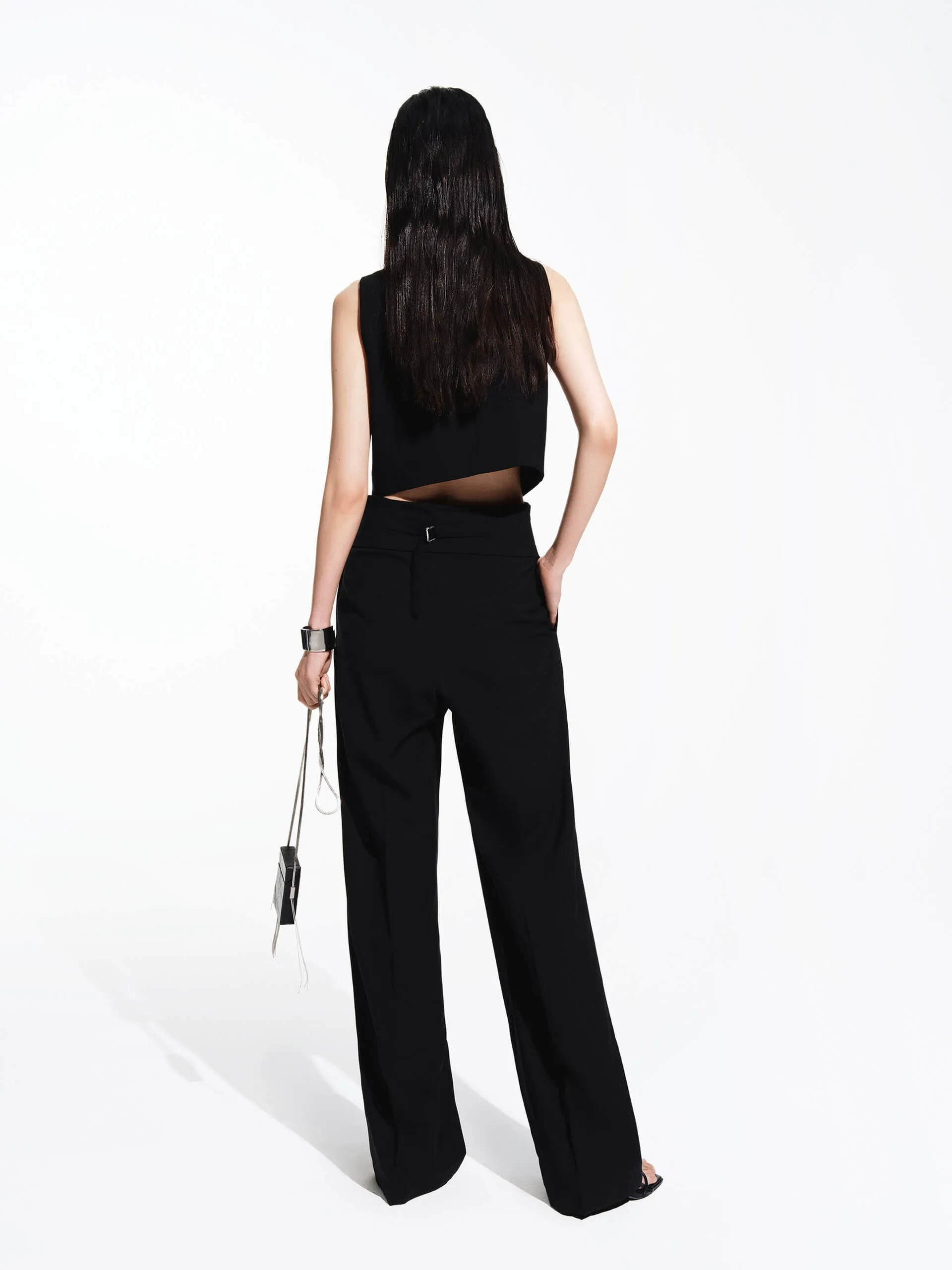 Cutout Waist Jumpsuit