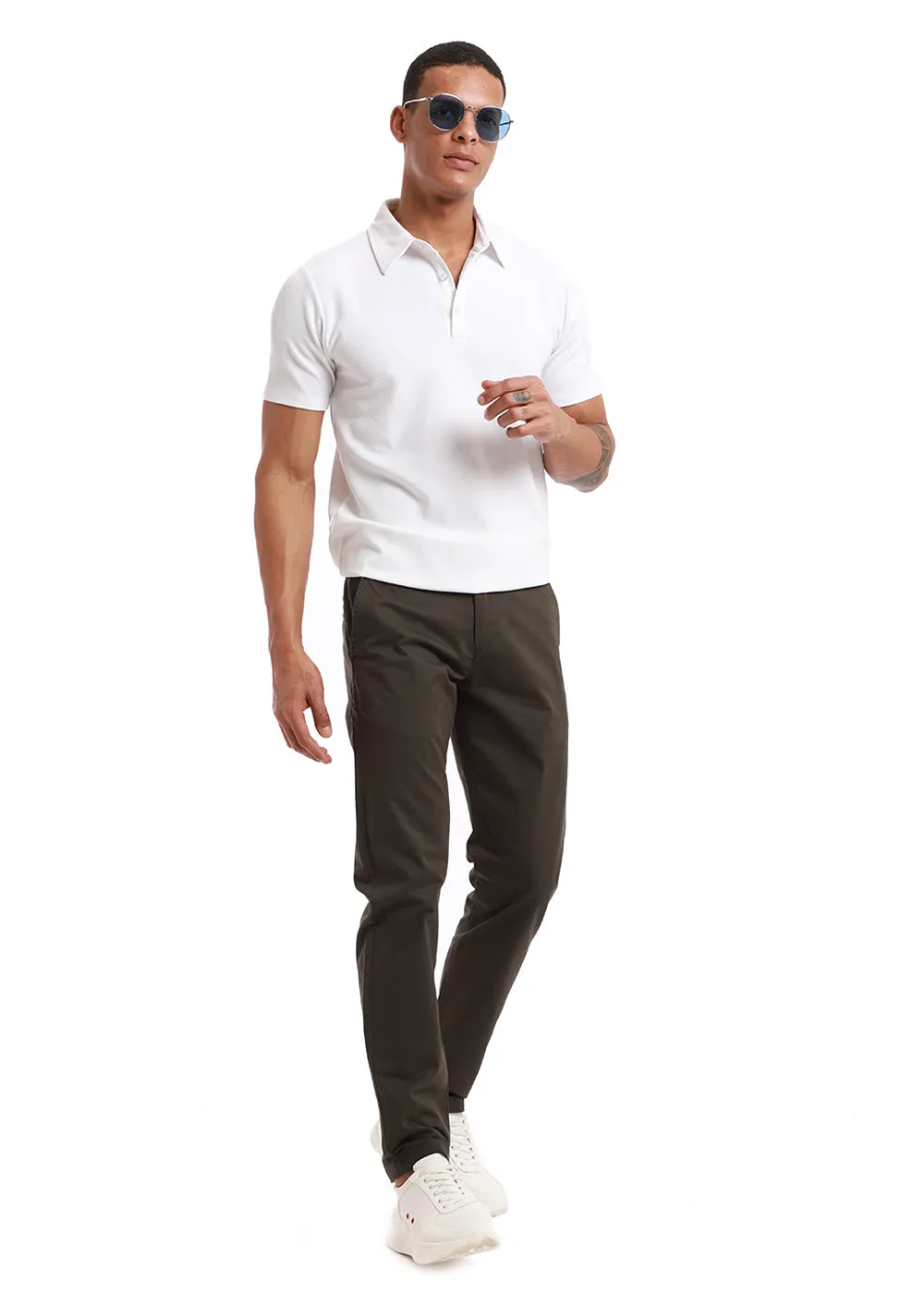 Dark Olive Chino