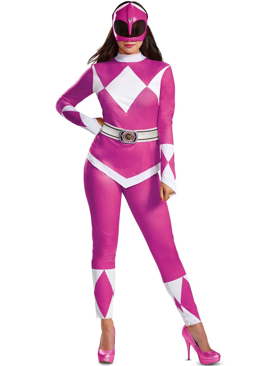 Deluxe Pink Power Ranger Womens Costume