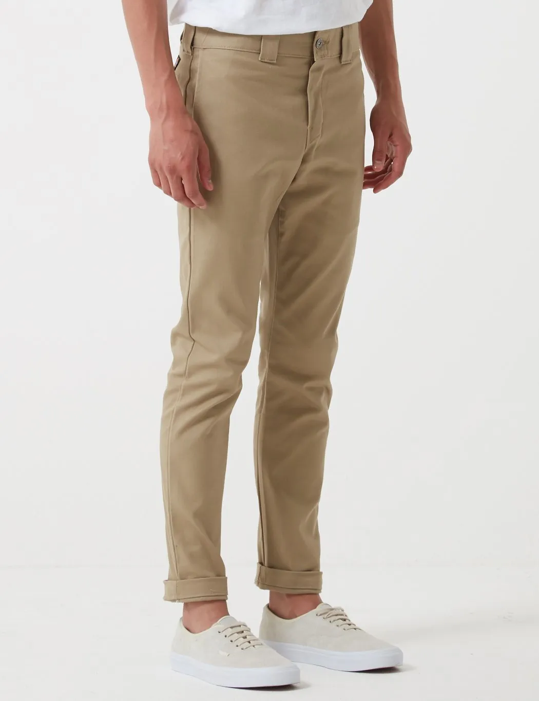 Dickies 803 Chino Trousers (Slim Skinny) - Khaki