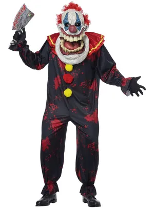 Die Laughing Clown Deluxe Mens Halloween Costume