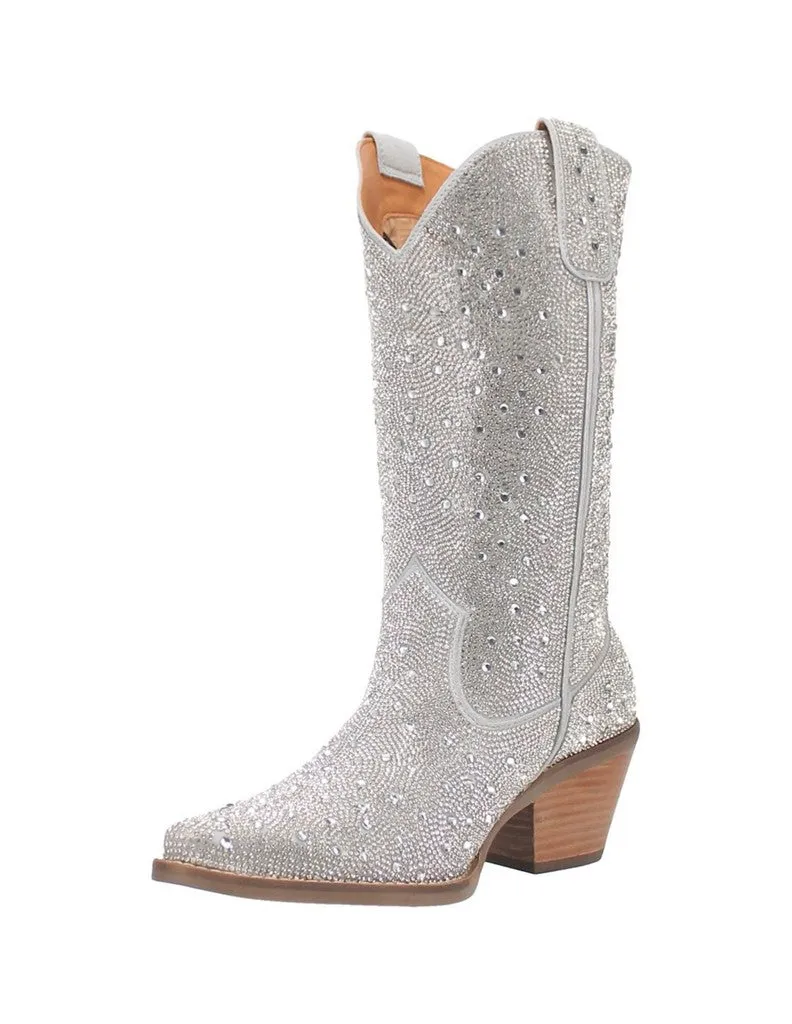 Dingo Women's Boot - Silver Dollar DI570 SILVER, BLACK OR ROSE GOLD