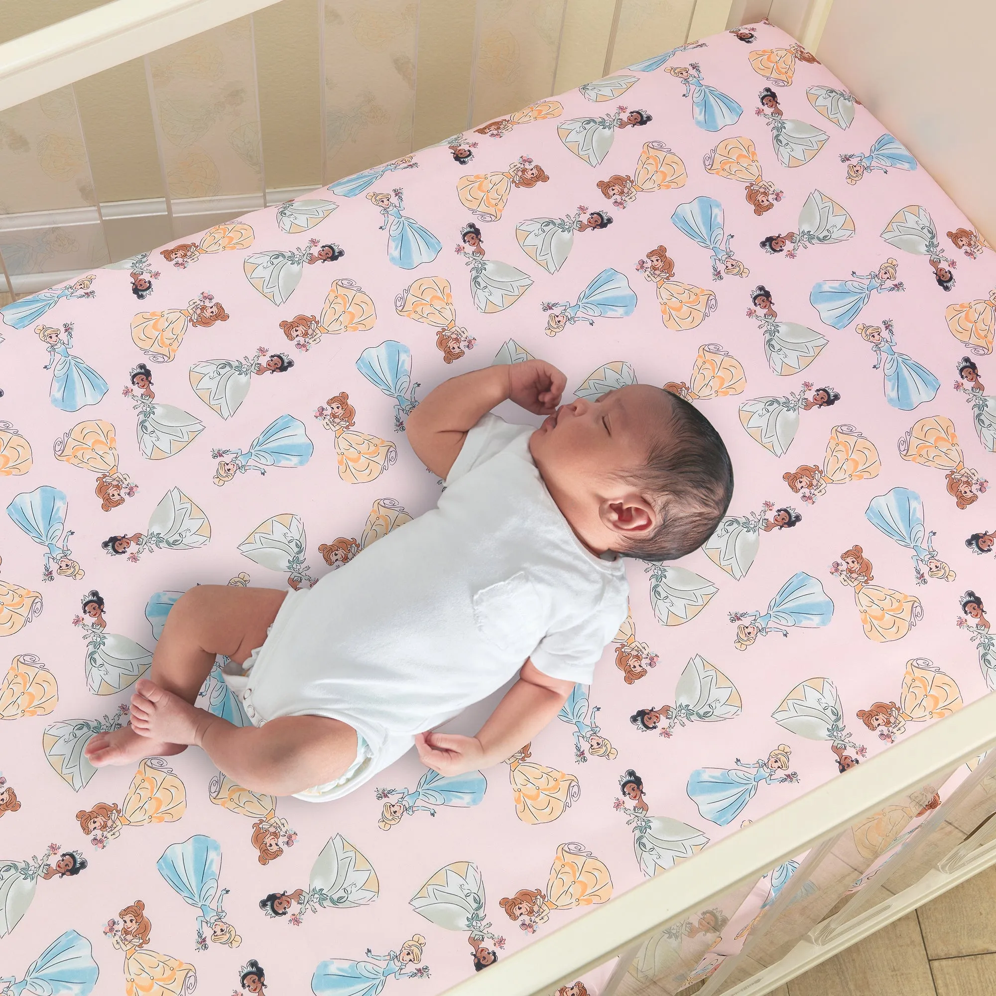 Disney Princesses 3-Piece Crib Bedding Set